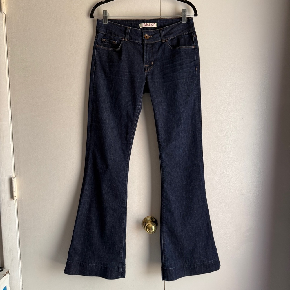 J Brand Love Story Bell Bottom Jeans Wide Leg Women’s Size 28